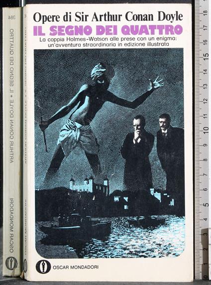Il segno dei quattro - Arthur Conan Doyle - copertina