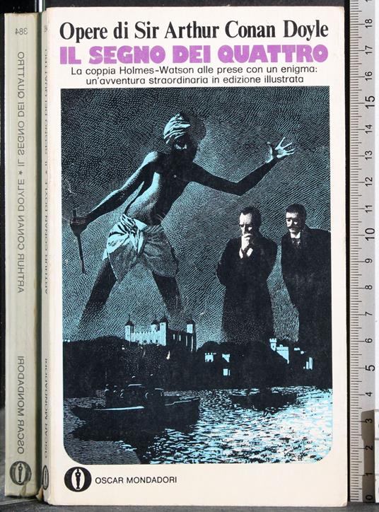 Il segno dei quattro - Arthur Conan Doyle - copertina