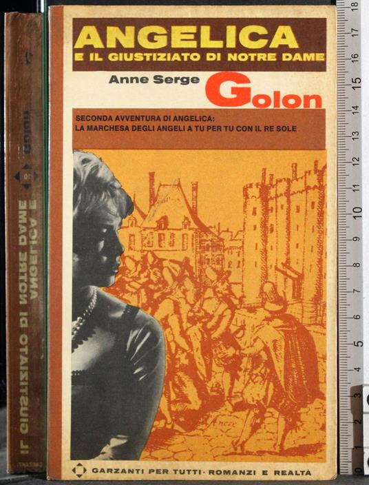 Angelica e il giustiziato di Notre-Dame - Anne Golon - copertina