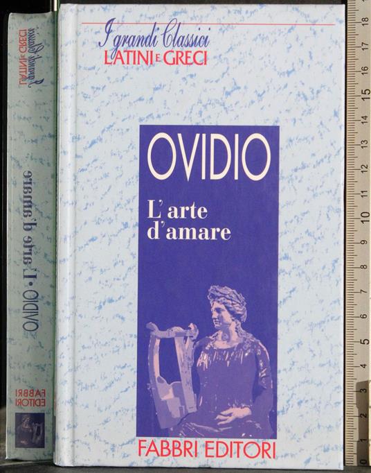 L' arte d'amare - P. Nasone Ovidio - copertina