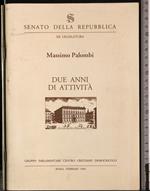 Senato della Repubblica. XII Legislatura. Due anni di attività
