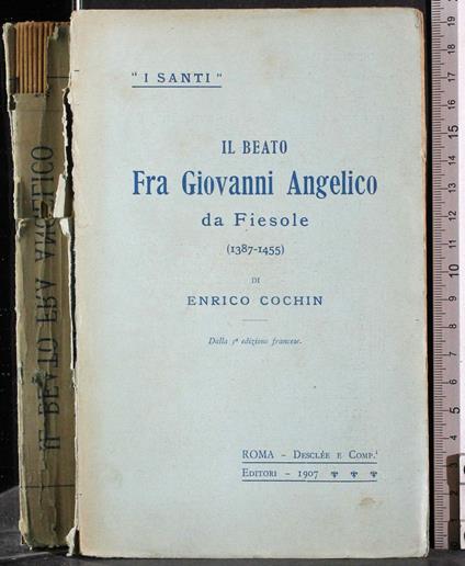 Il Beato Fra Giovanni Angelico da Fiesole - copertina