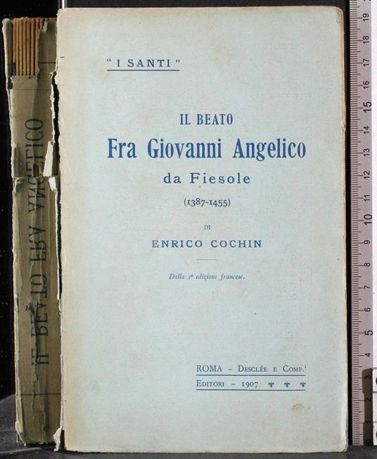 Il Beato Fra Giovanni Angelico da Fiesole - copertina