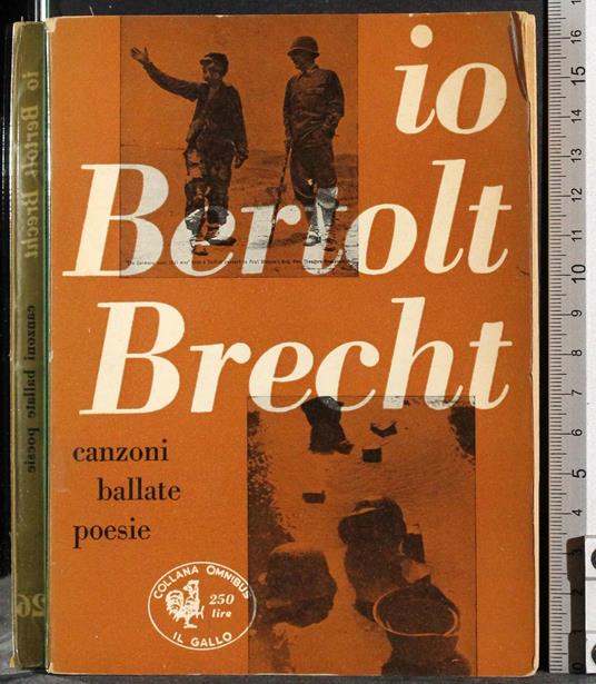 io Bertolt Brecht - copertina