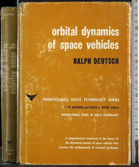 Orbital Dynamics of space vehicles - copertina