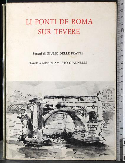 Li ponti de Roma sur Tevere - copertina