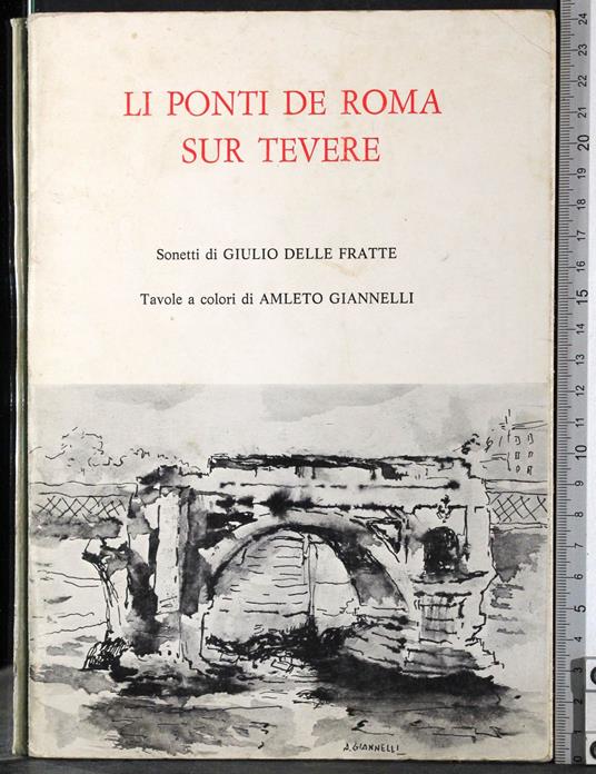 Li ponti de Roma sur Tevere - copertina