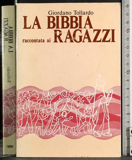 La Bibbia raccontata ai ragazzi - copertina