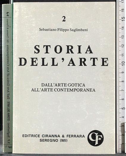 Storia dell'Arte 2. Dall'Arte Gotica. - copertina