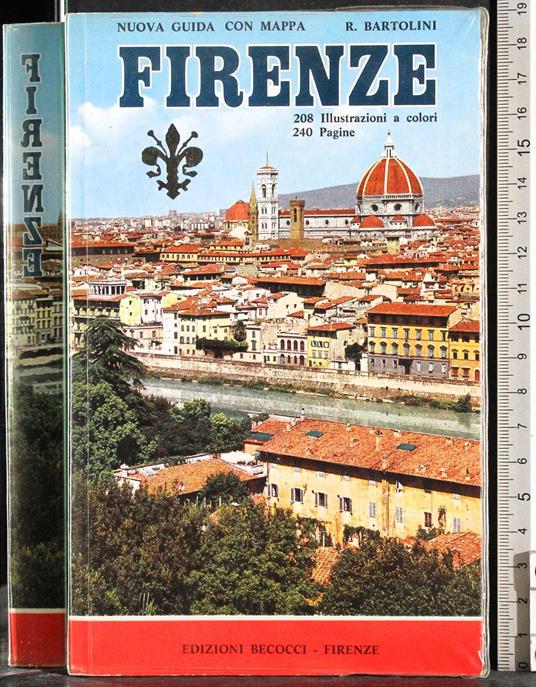 Nuova guida con mappa. Firenze - copertina
