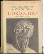 Storia malattie orecchio naso e gola. L'orecchio. Vol 1