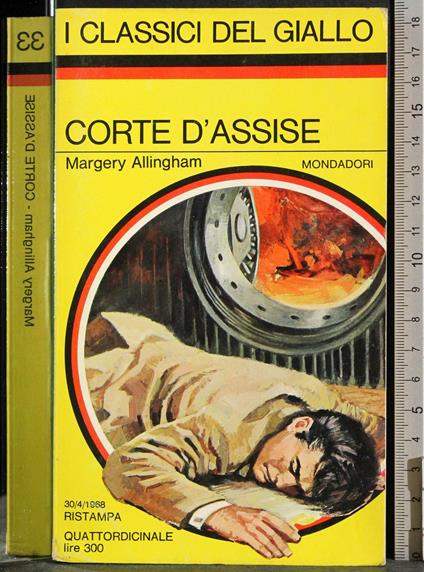 Corte d'assise - Margery Allingham - copertina