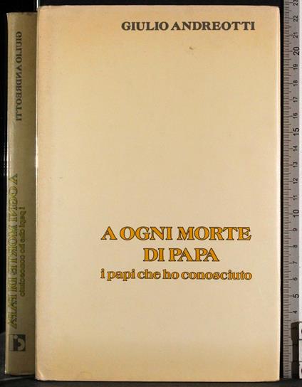 A ogni orte di papa - Giulio Andreotti - copertina