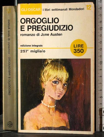 Orgoglio e pregiudizio - Jane Austen - copertina