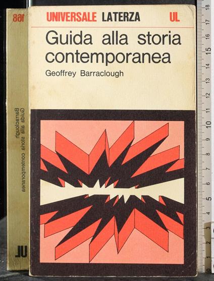 Guida alla storia contemporanea - Geoffrey Barraclough - copertina