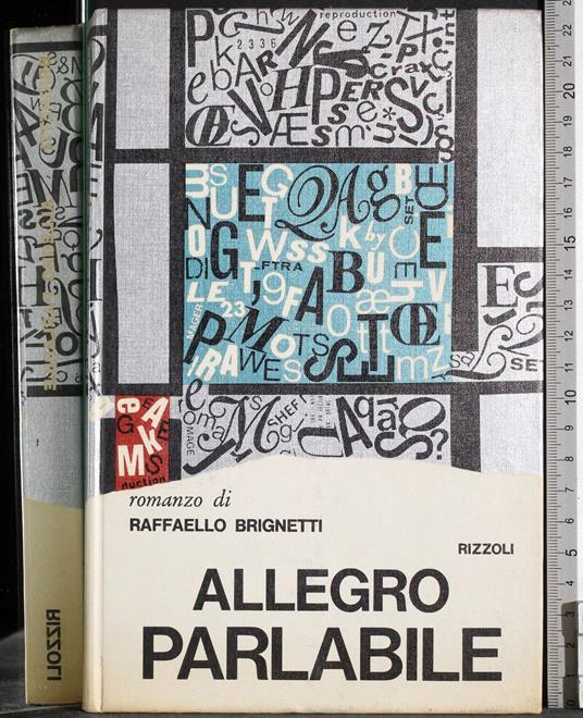 Allegro parlabile - Raffaello Brignetti - copertina