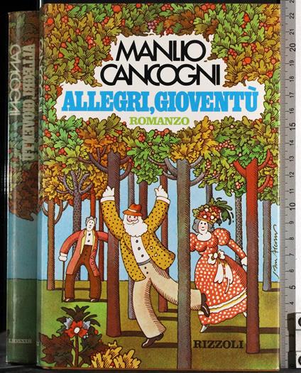 Allegri, gioventù - Manlio Cancogni - copertina