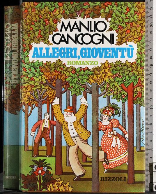 Allegri, gioventù - Manlio Cancogni - copertina