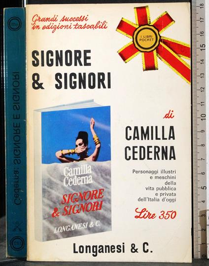 Signore & signori - Camilla Cederna - copertina