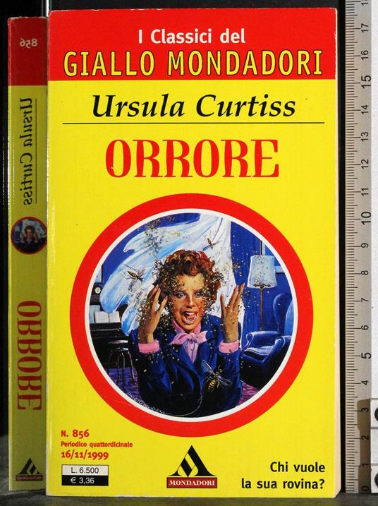 Orrore - Ursula Curtiss - copertina