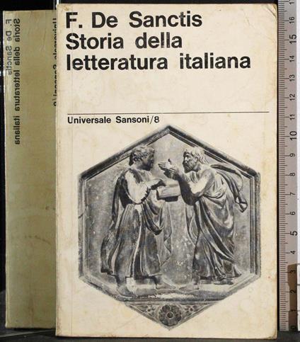 Storia della letteratura Italiana - De Sanctis - copertina