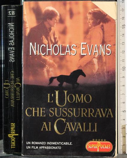 L' uomo che sussurrava ai cavalli - Nicholas Evans - copertina