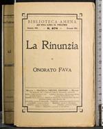 La rinunzia