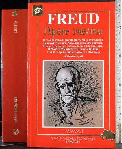 Opere 1905/1921 - Sigmund Freud - copertina