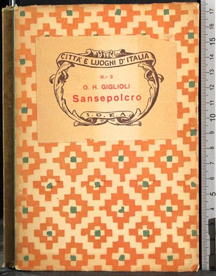 Sansepolcro - Odoardo Giglioli - copertina