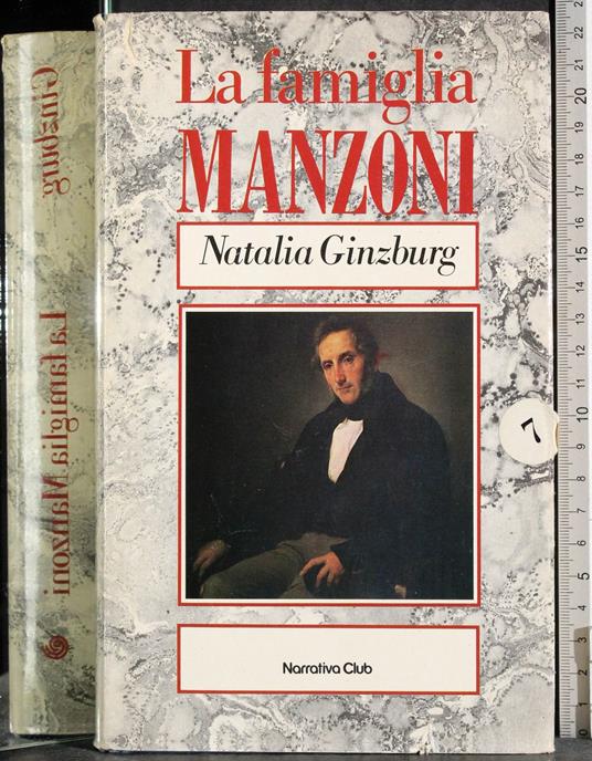 La famiglia Manzoni - Natalia Ginzburg - copertina