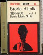 Storia d'Italia 1861-1958. Vol 1