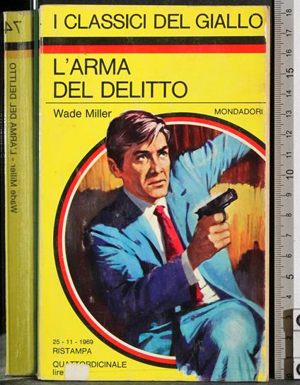 L' arma del delitto - Wade Miller - copertina