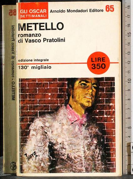 Metello - Vasco Pratolini - copertina