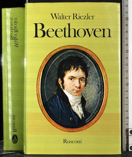 Beethoven - Walter Riezler - copertina