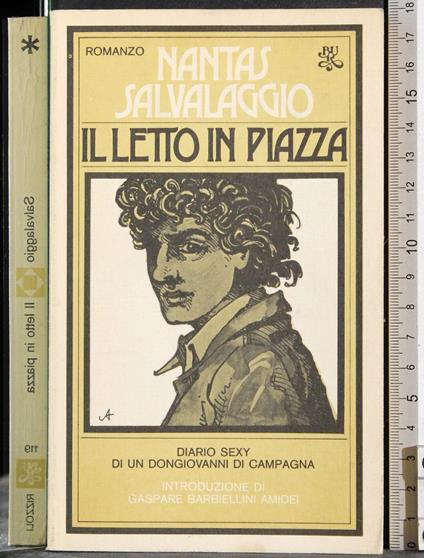 Il letto in piazza - Nantas Salvalaggio - copertina