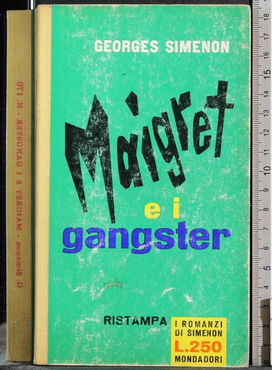 Maigret e i gangster - Georges Simenon - copertina