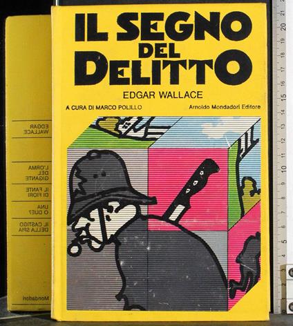 Il segno del delitto - Edgar Wallace - copertina