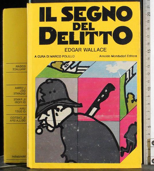 Il segno del delitto - Edgar Wallace - copertina