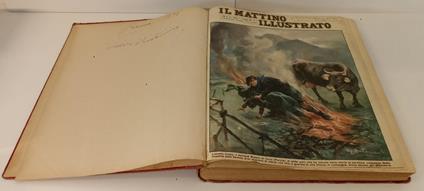 Il Mattino Illustrato 1/53 Annata Completa Volume Rilegato Cartine Africa - copertina