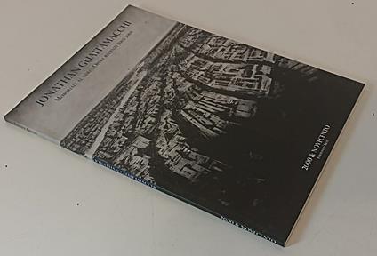 Jonathan Guaitamacchi Memoriale Al Nero Opere Recenti- Edizioni Arte- Xfs169 - copertina