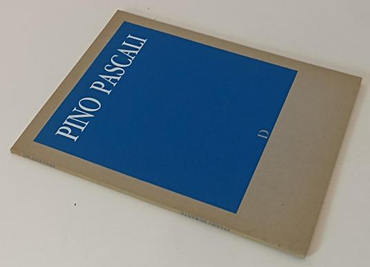 Pino Pascali Catalogo Mostra - Flaminio Gualdoni - copertina