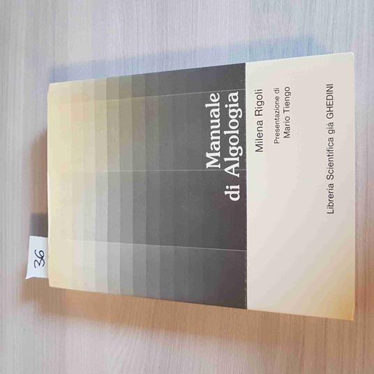 Manuale Di Algologia - Rigoli - Ghedini - Aurelio Rigoli - copertina