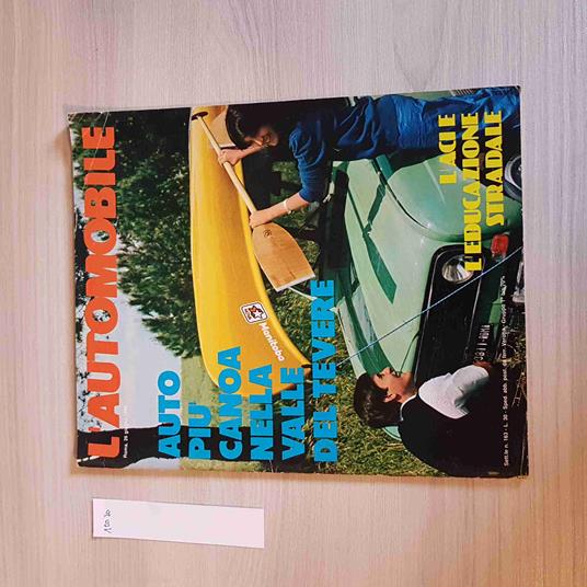 L' AUTOMOBILE - 163 - 1980 - AUTO PIù CANOA TEVERE - motori, f1 - copertina