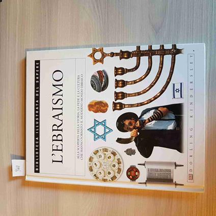 L' EBRAISMO - BIBLIOTECA ILLUSTRATA DEL SAPERE ebrei kasher DORLING KINDERSLEY - copertina