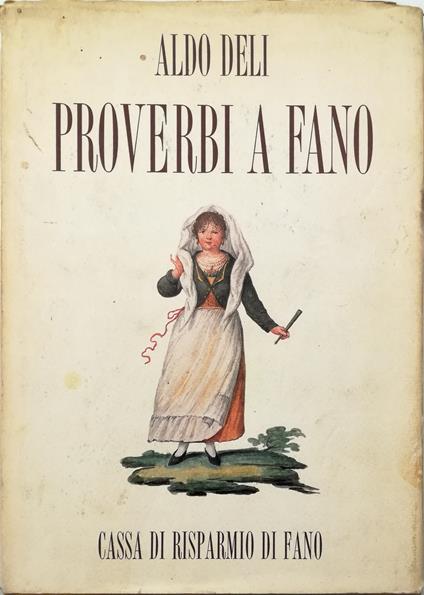 Proverbi a Fano - Aldo D'Elia - copertina