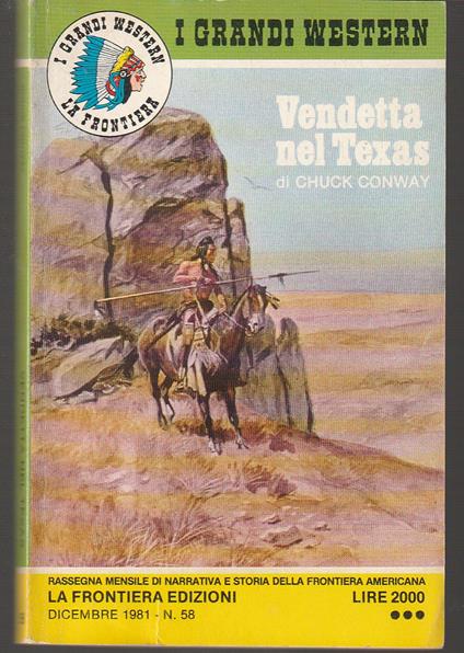 Vendetta nel Texas - copertina