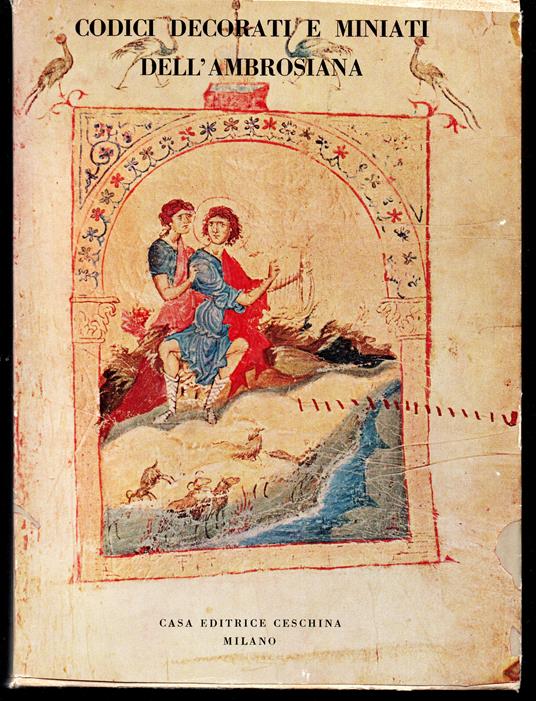 Codici decorati e miniati dell'Ambrosiana ebraici e greci - copertina
