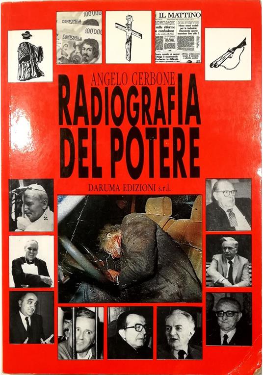 Radiografia del potere - Angelo Cerbone - copertina