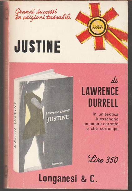 Justine - Lawrence Durrell - copertina