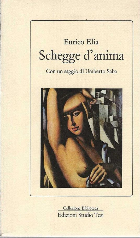 Schegge d'anima - Enrico Elia - copertina